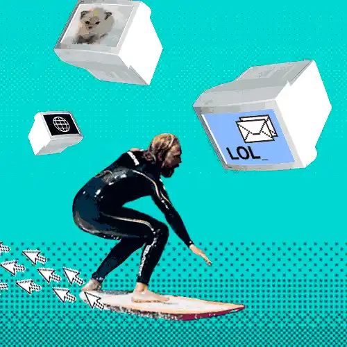 A study showed Internet browsing actually helps improve performance.