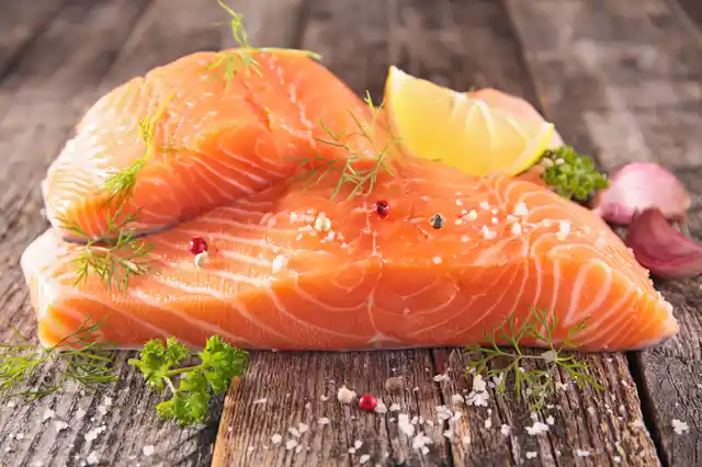 Salmon is the king of Omeg-3s.