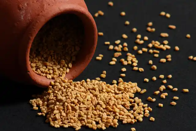 Fenugreek seeds help keep the blood sugar levels at bay.
