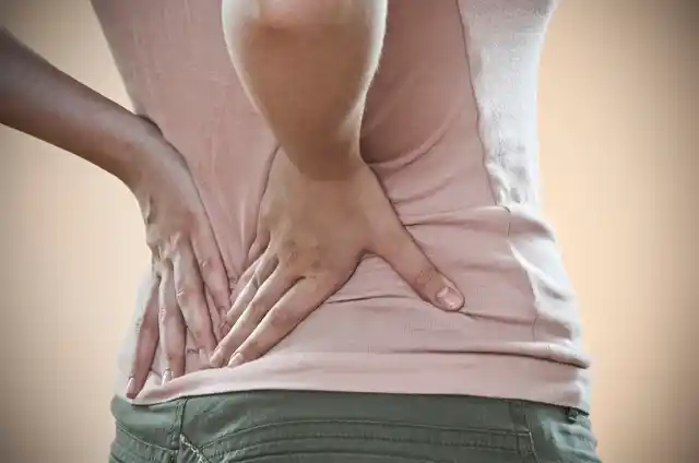 A slipped disc is most common in the lower back region.