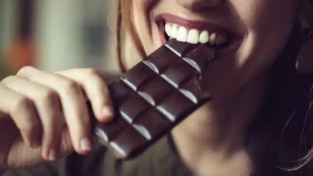 Eating small amounts of chocolate every day does help you relax.