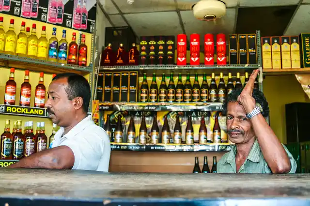 Bartender saab telling me to stop drinking. Representational image.
