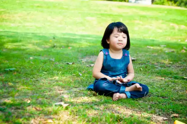 Mindfulness activities, like letting thoughts pass or focusing on breaths can be particularly helpful.