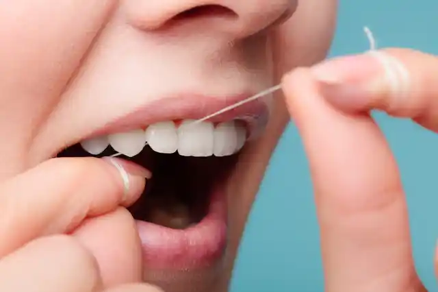 Even more important than brushing your teeth is to floss your teeth.