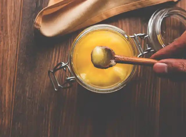 Ghee is actually a great source of healthy fat-soluble vitamins.
