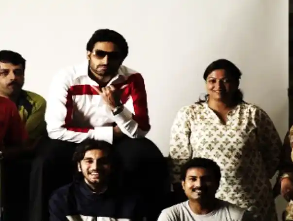 Yes, that’s me (and yes, that is Abhishek Bachchan beside me) in 2007.