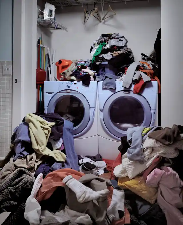Have the contents of your wardrobe spilled over into the room, the adjacent room and the whole house?