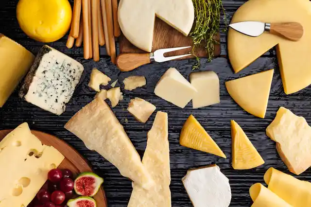 Opt for fresh mozzarella or cheeses marked low-sodium.