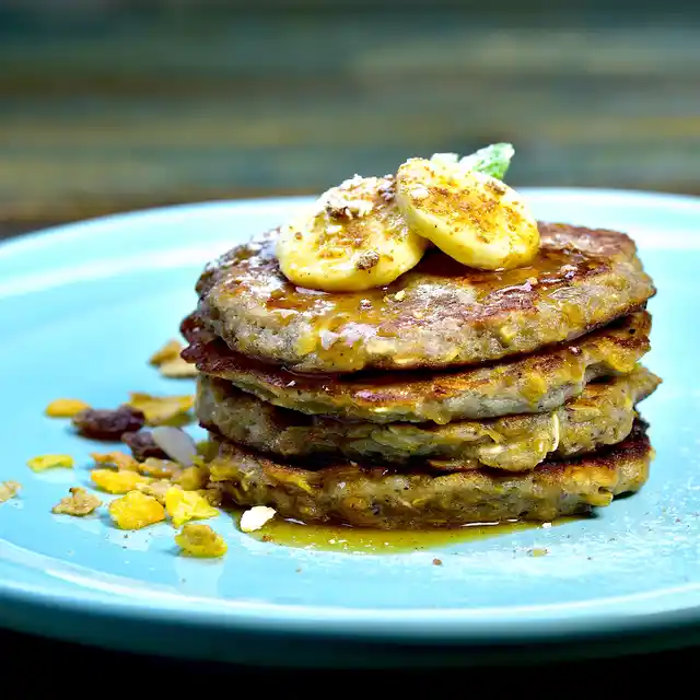 Muesli Banana Pancake