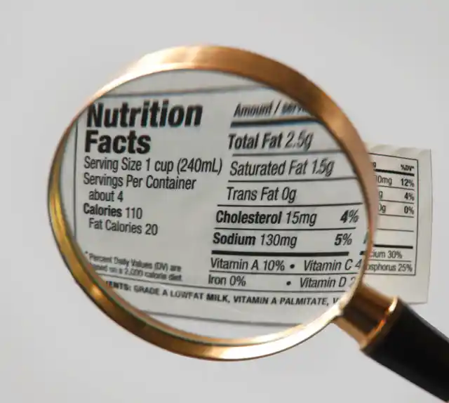 A serving size is not what fills up the packet.