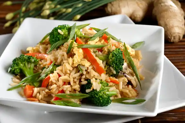 Brown rice is the healthiest of the lot.