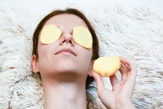 Potatoes can bleach unwanted hair.