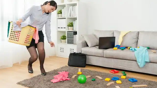 The responsibility of the household mostly falls upon the woman, even when she is working full-time.