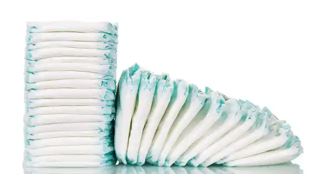 The manufacture of disposable diapers requires 20 times more raw materials and generates 60 times more waste than cloth diapers.