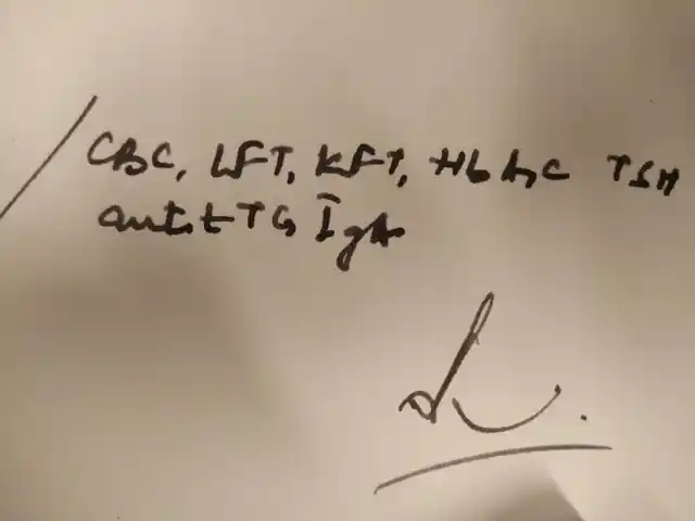 कंप्लीड ब्लड काउंट(CBC), लिवर फंक्शन टेस्ट (LFT), किडनी फंक्शन टेस्ट (KFT), हीमोग्लोबिन A1c (HbA1c), Thyroid-stimulating hormone, Anti-tissue Transglutaminase Antibody and mmunoglobulin A