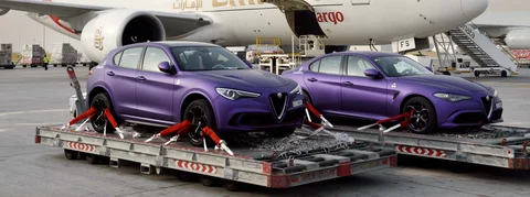 Watch: Emirates Moves Alfa Romeos for Stars