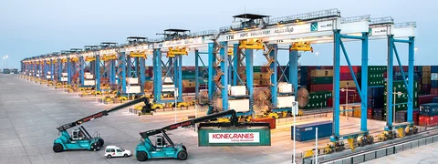 Konecranes Wins ASC Contract for Khalifa Port Terminal