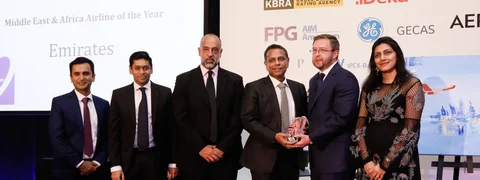 Emirates Scoops M.E. Airline of the Year
