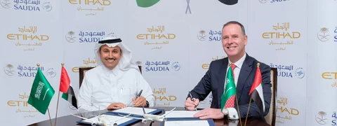 Saudia and Etihad Airways Announce Codeshare Partnership