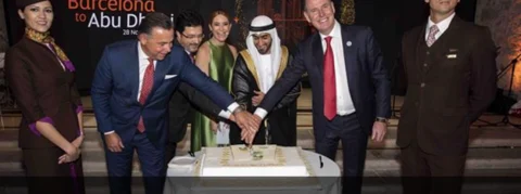 Etihad Airways Celebrates Launch of Services to Barcelona