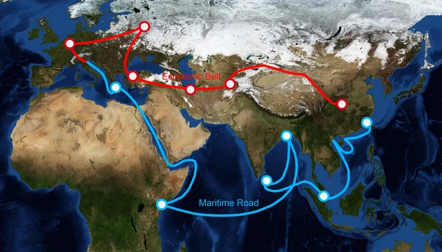 China’s BRI route(s)
