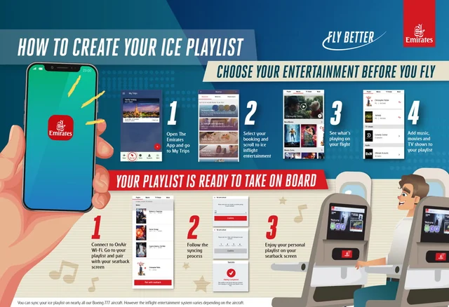 Sync Your Entertainment Before You Fly with Emirates App