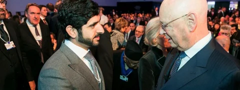 Dubai Prince Leads Big Trade Talks at WEF