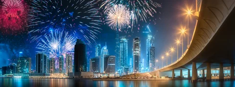 Watch: Dubai Welcomes in 2019 in Spectacular Style