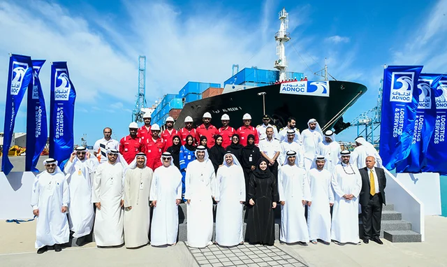 HH Sheikh Theyab Updated on ADNOC Logistics & Services