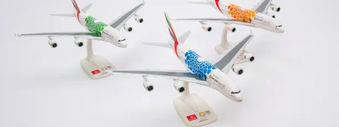 Emirates Expo 2020 Liveried Aircraft Models Take Off