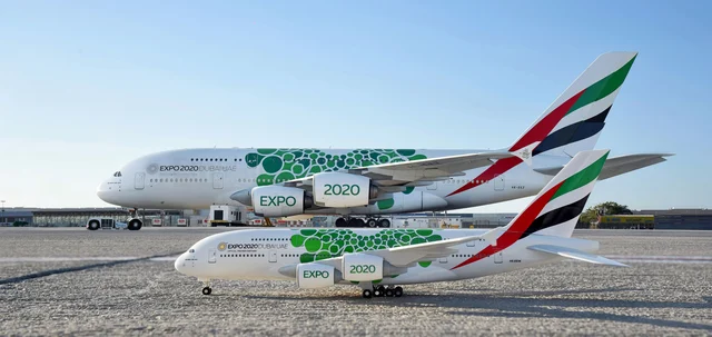 Emirates Expo 2020 Liveried Aircraft Models Take Off