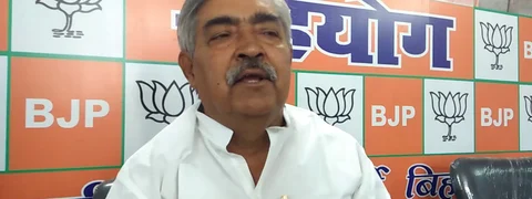 भारतीय जनता पार्टी (भाजपा) के नेता विनोद नारायण झा