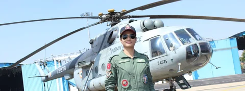 Flight Lieutenant HinaJaiswal