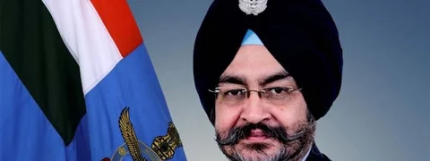 भारतीय वायुसेना (आईएएफ) प्रमुख बी.एस.धनोआ