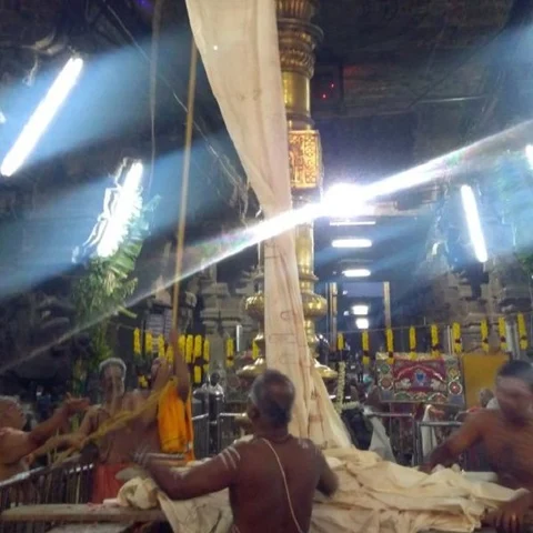 சங்கரநாராயண சுவாமி கோயிலில் சித்திரைத் திருவிழா கொடியேற்றம்!