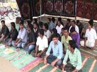 தமிழீழம் கோரி கோவையில் பொதுமக்கள் உண்ணாவிரதம் ( படங்கள் )