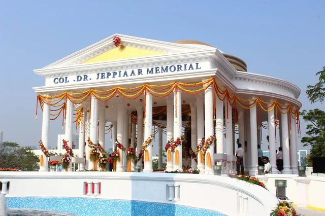 சத்யபாமா யுனிவர்சிட்டியில் ஜேப்பியாருக்கு நினைவு மண்டபம்!