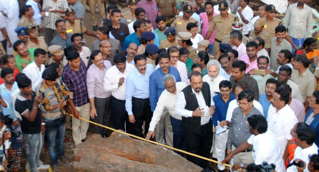 புதுக்கோட்டையில் கஜா புயல் சேதங்கள் குறித்து மத்திய குழு ஆய்வு