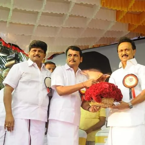 கட்சி மாறிய 40 நாளில் பதவி - கரூர் மாவட்ட தி.மு.க பொறுப்பாளராக அறிவிக்கப்பட்ட செந்தில்பாலாஜி!