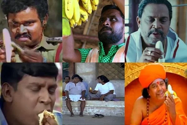சினிமாவுக்கும் வாழைப் பழத்துக்கும் நெருங்குன சம்பந்தம் இருக்கு மக்களே!