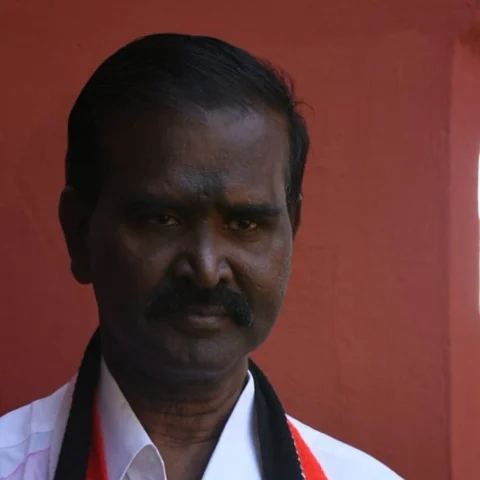 `தொகுதி பற்றி எனக்கு முழுமையாகத் தெரியும்!' - நீலகிரி அ.ம.மு.க வேட்பாளர் ராமசாமி