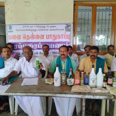 `கள்ளுக்கான தேவை காலத்தின் கட்டாயம்” - பரப்புரை பயணத்தை துவங்கிய கள் இயக்க விவசாயிகள்