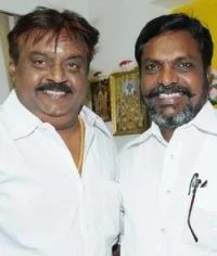 திருமாவளவன் - விஜயகாந்த் திடீர் சந்திப்பு: பின்னணி என்ன?