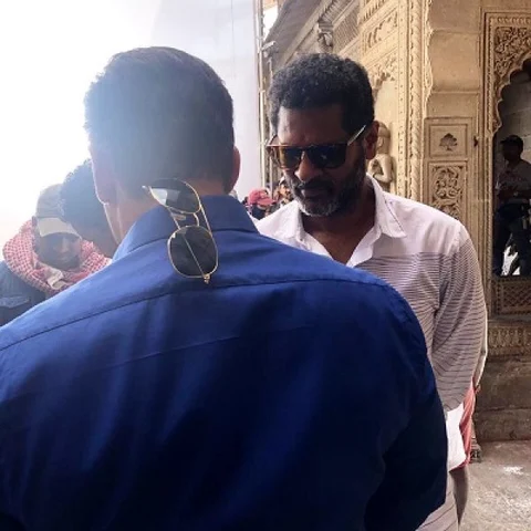 பத்து வருடங்களுக்குப் பின் இணைந்த சல்மான் கான் - பிரபுதேவா!