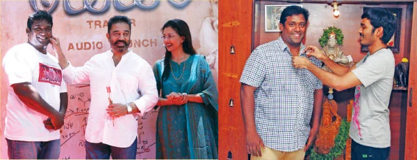 தனுஷ் எனக்கு ரெண்டு சங்கிலி போட்டார்!