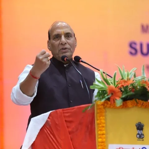 `இந்தியா போன்ற சகிப்புத் தன்மை கொண்ட நாடு உலகில் வேறு இல்லை!’ - ராஜ்நாத் சிங்