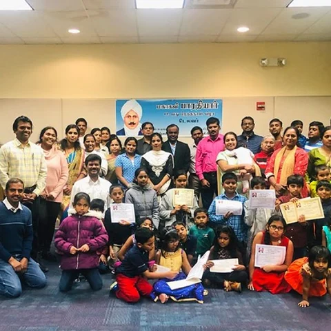 அமெரிக்காவில் பாரதியார் பிறந்தநாள் விழா!