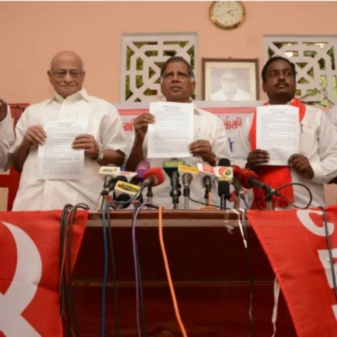 'கொடுங்கையூர் குப்பைக்கிடங்கு முதல் காசிமேடு துறைமுகம் வரை' - மார்க்ஸிஸ்ட் கட்சியின் தேர்தல் அறிக்கை