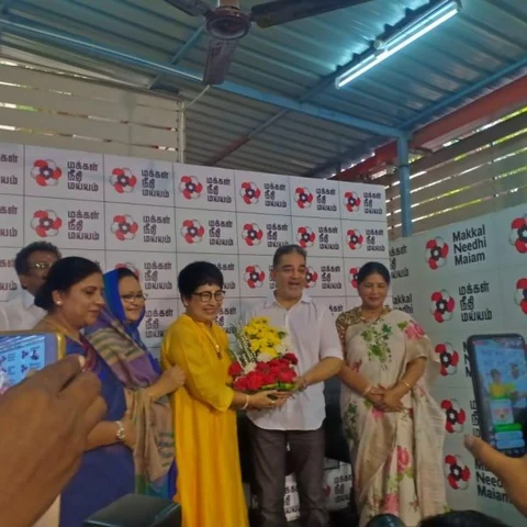 கமல் கட்சியில் இணைந்தது ஏன்?- கோவை சரளா சொல்லும் புதிய காரணம்