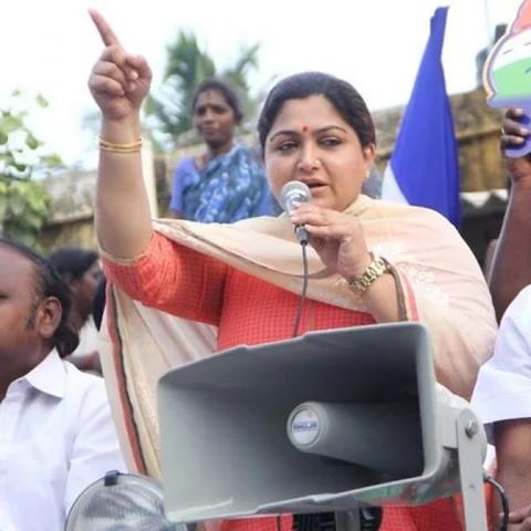 `பிரதமர் வேட்பாளர் ராகுல்காந்திதான்!' - குஷ்பு பேட்டி